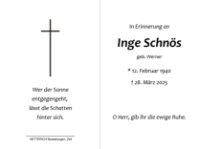 eine Anzeige