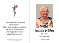 eine Anzeige
