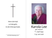 eine Anzeige