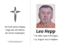 eine Anzeige